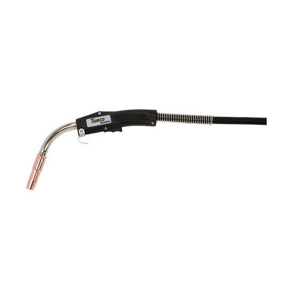 Tweco MIG Gun, Up to 0.045 Inch, 15 ft L, 250 A, Euro-Kwik 1027-1057 - main